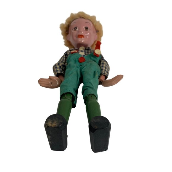 VTG 60s Pelham Puppet Marionette Handmade Marlborough Wiltshire Hansel - Picture 2 of 10